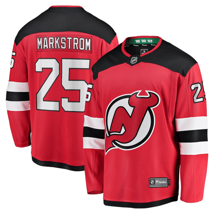 Jacob Markstrom New Jersey Devils 2024-2025 Breakaway Red Jersey