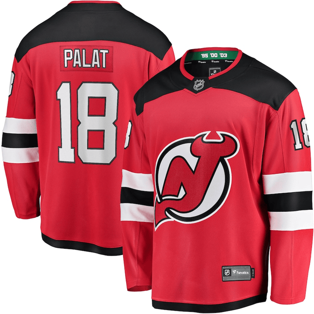 Ondrej Palat New Jersey Devils 2024-2025 Breakaway Red Jersey