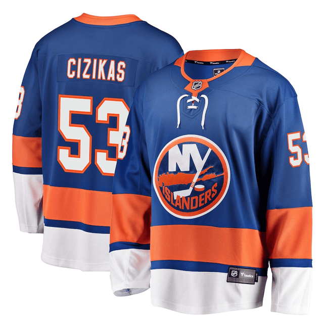 Casey Cizikas New York Islanders 2024-2025 Breakaway Royal Jersey