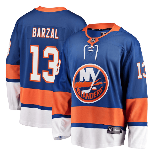 Mathew Barzal New York Islanders 2024-2025 Breakaway Royal Jersey