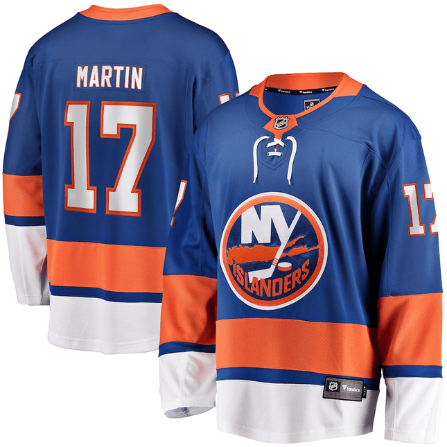 Matt Martin New York Islanders 2024-2025 Breakaway Royal Jersey