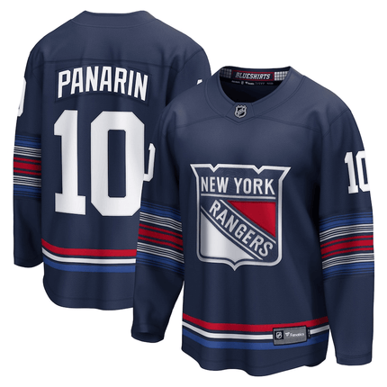 Artemi Panarin New York Rangers 2024-2025 Alternate Premier Breakaway Navy Jersey