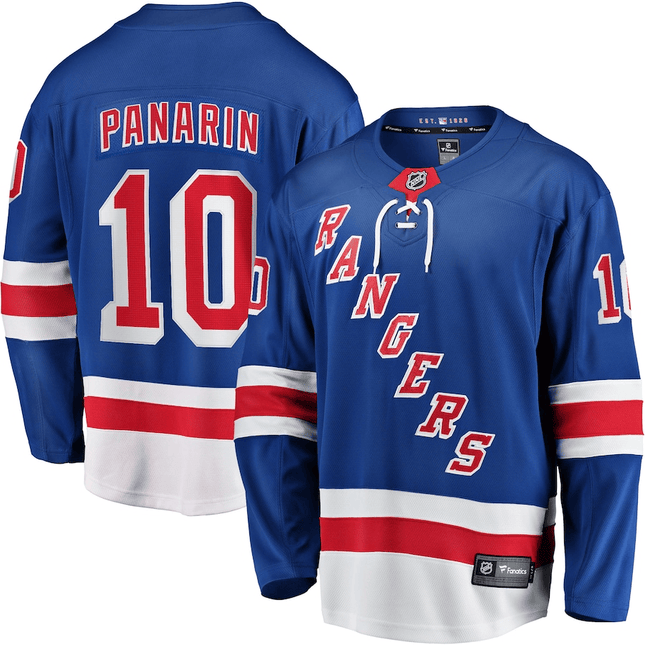 Artemi Panarin New York Rangers 2024-2025 Home Breakaway Blue Jersey