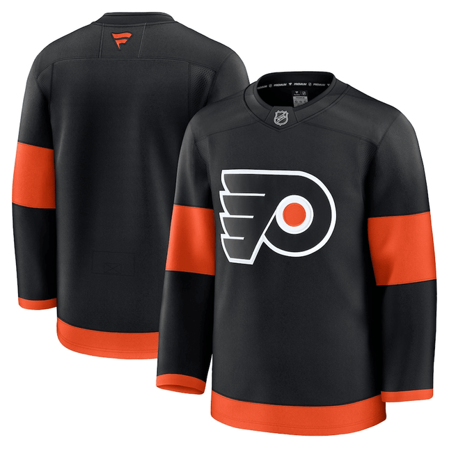 Philadelphia Flyers 2024-2025 Alternate Breakaway Black Jersey