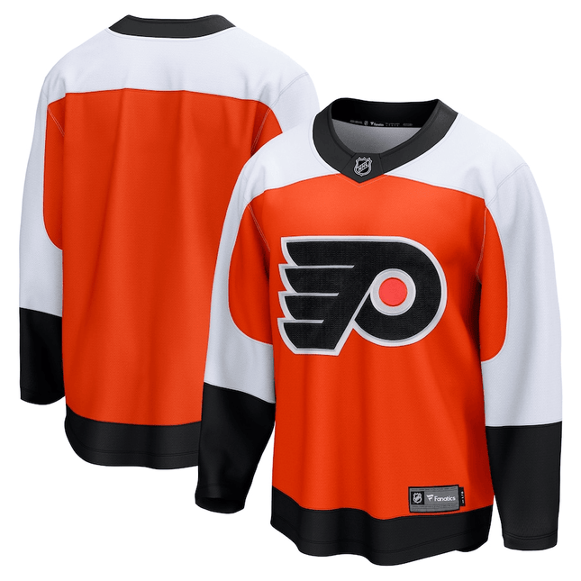 Philadelphia Flyers 2024-2025 Home Premier Breakaway Orange Jersey