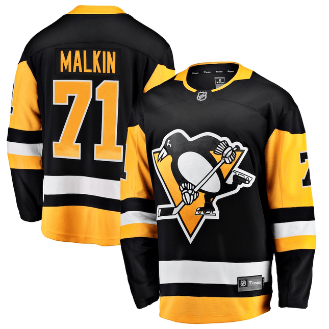 Evgeni Malkin Pittsburgh Penguins 2024-2025 Home Breakaway Black Jersey
