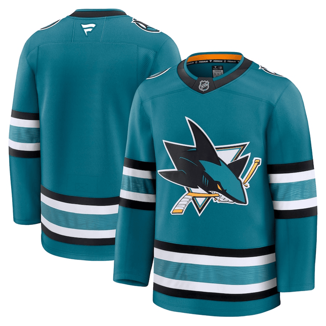 San Jose Sharks 2024-2025 Home Premium Teal Jersey