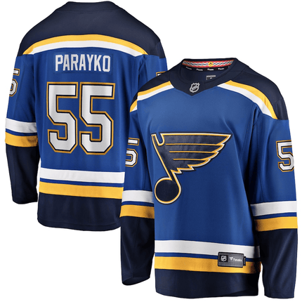 Colton Parayko St. Louis Blues 2024-2025 Breakaway Home Blue Jersey