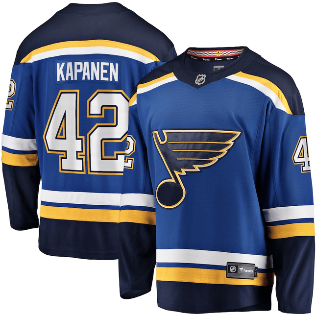 Kasperi Kapanen St. Louis Blues 2024-2025 Breakaway Home Blue Jersey