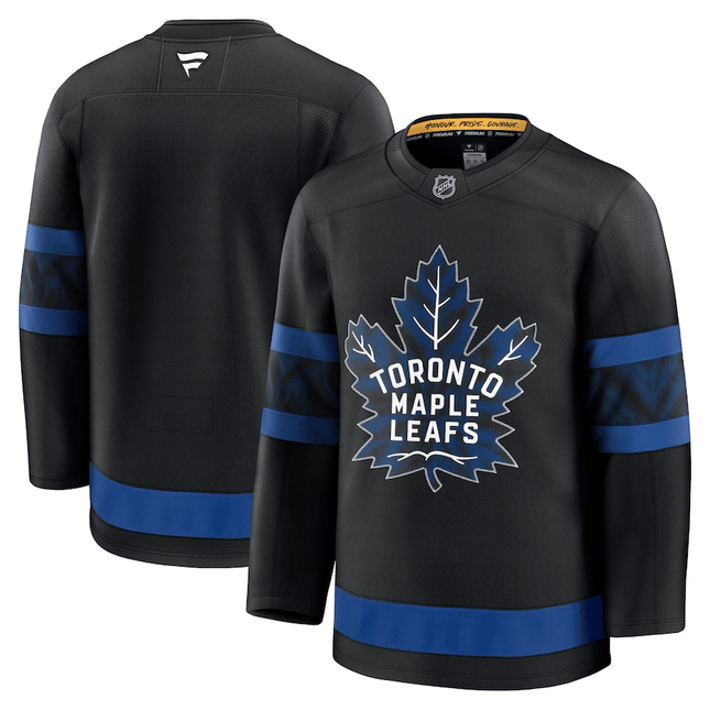 Toronto Maple Leafs 2024-2025 Alternate Premium Black Jersey