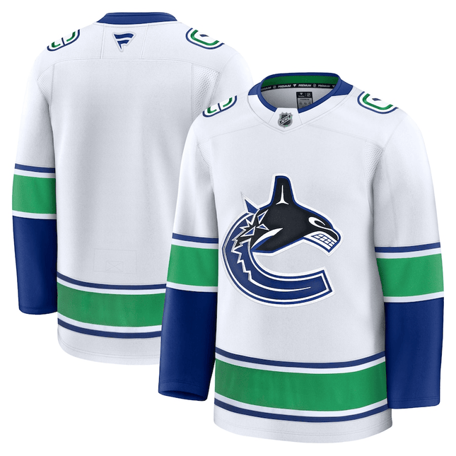 Vancouver Canucks 2024-2025 Away Premium White Jersey