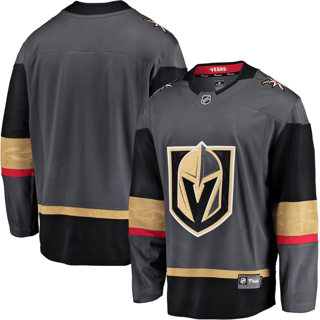 Golden Knights 2024-2025 Breakaway Alternate Gray Jersey