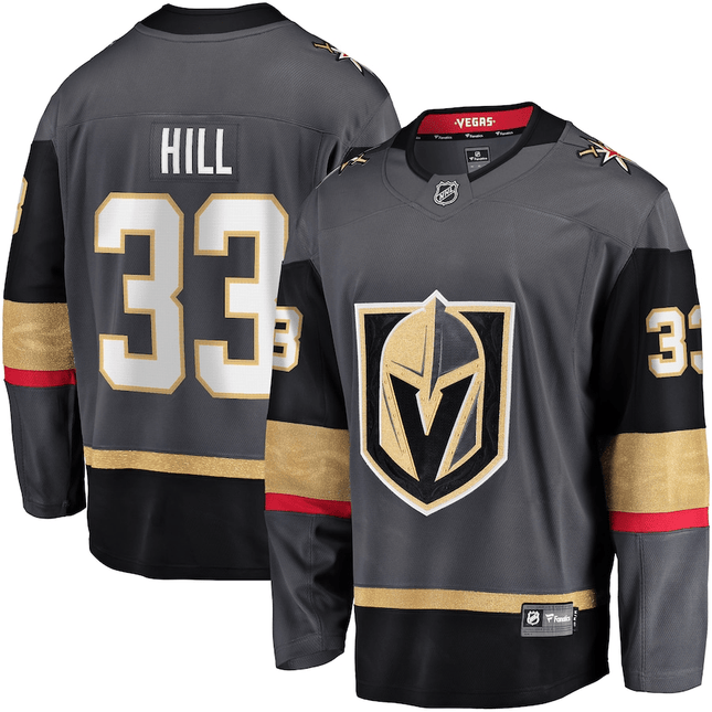 Adin Hill Vegas Golden Knights 2024-2025 Home Breakaway Gold Jersey