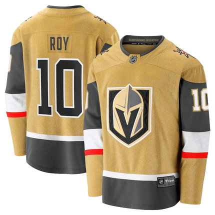 Nicolas Roy Vegas Golden Knights 2024-2025 Home Breakaway Gold Jersey