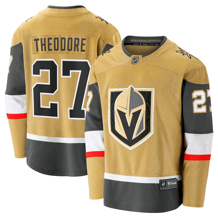 Shea Theodore Vegas Golden Knights 2024-2025 Home Breakaway Gold Jersey