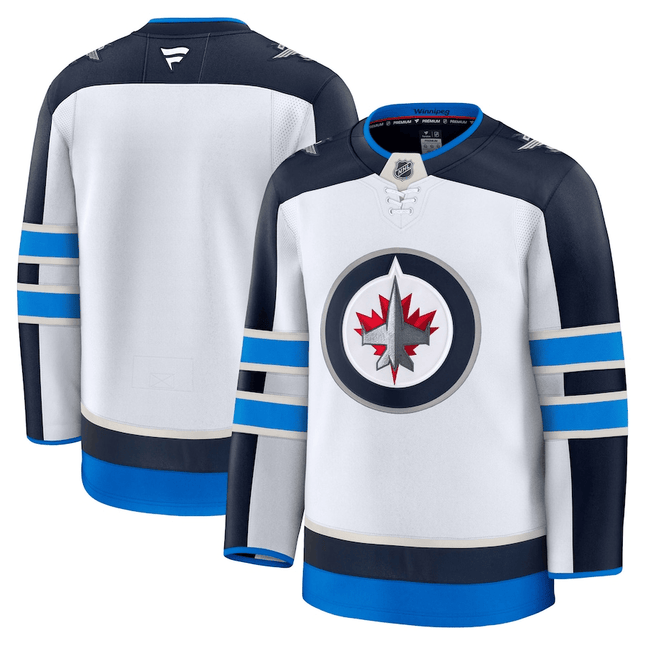 Winnipeg Jets 2024-2025 Away Premium Custom White Jersey