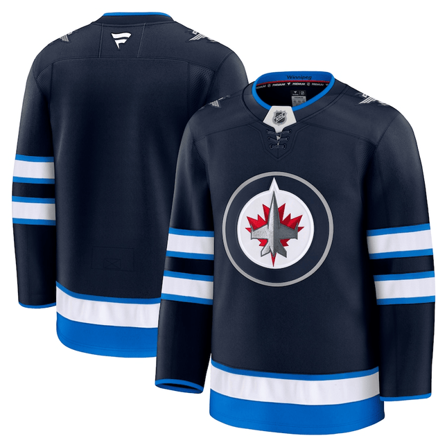 Winnipeg Jets 2024-2025 Home Premium Navy Jersey