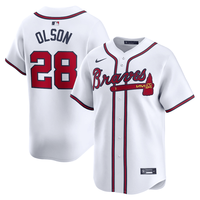 Matt Olson Atlanta Braves 2024-2025 Home Limited White Jersey