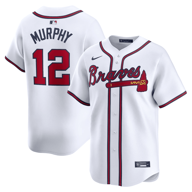 Sean Murphy Atlanta Braves 2024-2025 Home Limited White Jersey