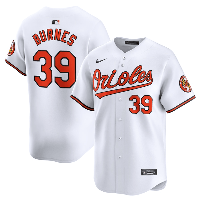 Corbin Burnes Baltimore Orioles 2024-2025 Home Limited White Jersey