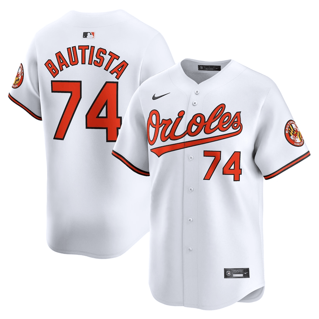 Felix Bautista Baltimore Orioles 2024-2025 Home Limited White Jersey