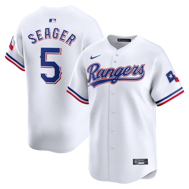 Corey Seager Texas Rangers 2024-2025 Home Limited Player White Jersey