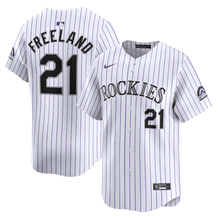 Kyle Freeland Colorado Rockies 2024-2025 Home Limited White Jersey