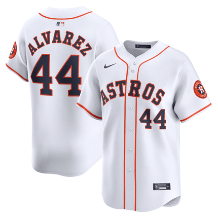 Yordan Alvarez Houston Astros 2024-2025 Home Team White Jersey