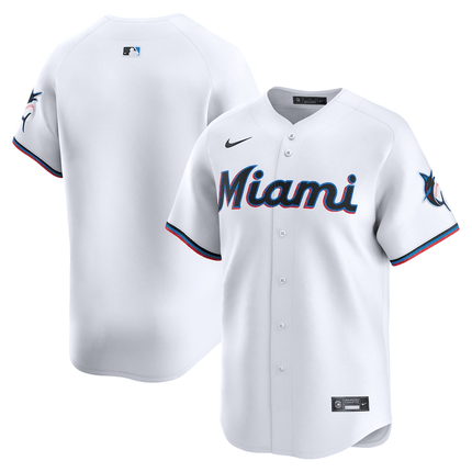 Miami Marlins 2024-2025 Home Limited White Jersey