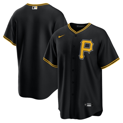 Pittsburgh Pirates 2024-2025 Alternate Black Jersey