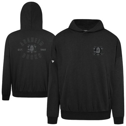 Anaheim Ducks 2024-2025 Levelwear Contact Nightfall Black Pullover Hoodie