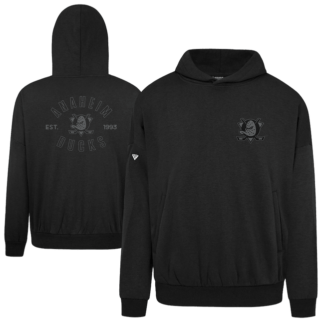Anaheim Ducks 2024-2025 Levelwear Contact Nightfall Black Pullover Hoodie
