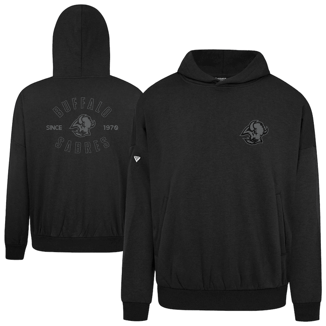 Buffalo Sabres 2024-2025 Levelwear Contact Nightfall Black Pullover Hoodie