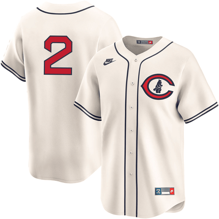 Nico Hoerner Chicago Cubs 2024-2025 Field of Dreams Limited Cream Jersey