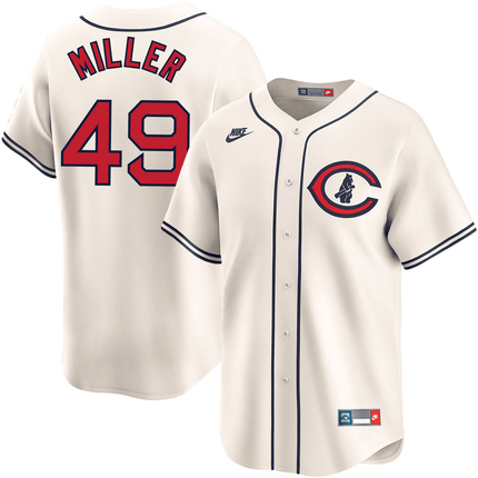 Tyson Miller Chicago Cubs 2024-2025 Field of Dreams Limited Cream Jersey