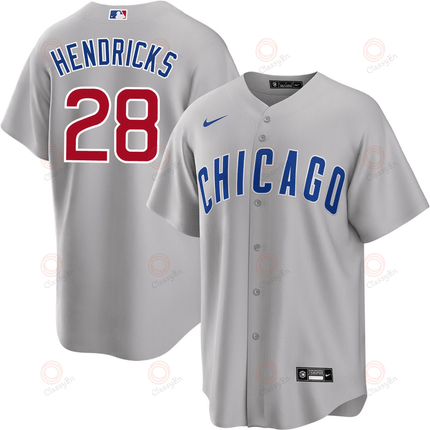 Kyle Hendricks Chicago Cubs 2024-2025 Road Gray Jersey