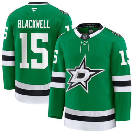 Colin Blackwell Dallas Stars 2025 Home Premium Kelly Green Jersey