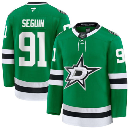 Tyler Seguin Dallas Stars 2025 Home Premium Kelly Green Jersey