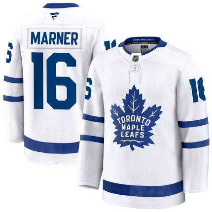 Mitch Marner Toronto Maple Leafs 2025 Away Premium White Jersey