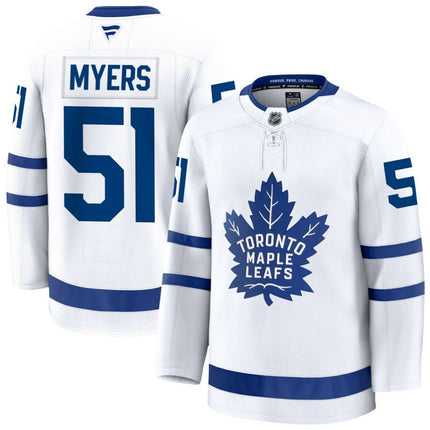 Philippe Myers Toronto Maple Leafs 2025 Away Premium White Jersey