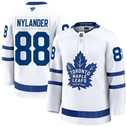 William Nylander Toronto Maple Leafs 2025 Away Premium White Jersey