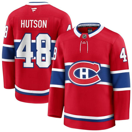 Lane Huston Montreal Canadiens 2025 Home Premium Red Jersey