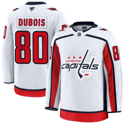 Pierre-Luc Dubois Washington Capitals 2025 Away Premium Jersey - White