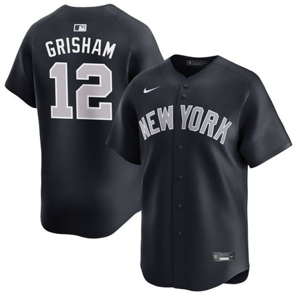 Trent Grisham New York Yankee 2025 Alternate Limited Player Jersey - Black