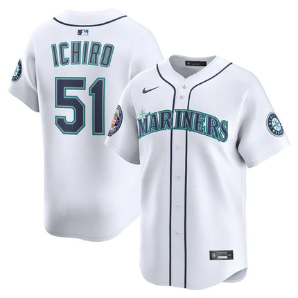 Suzuki Ichiro Seattle Mariners 2025 National Baseball Hall of Fame Home Limited Player Jersey - White