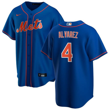 Francisco Alvarez New York Mets 2025 Alternate Replica Jersey - Royal