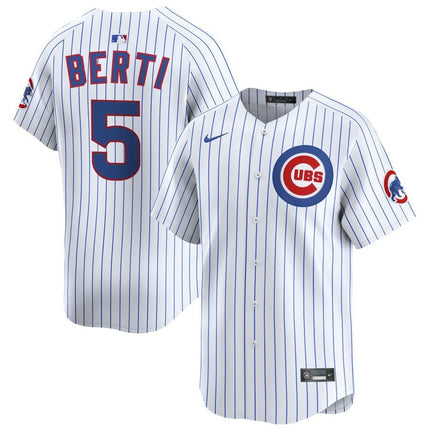 Jon Berti Chicago Cubs 2025 Home Limited Jersey - White