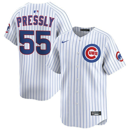 Ryan Pressly Chicago Cubs 2025 Home Limited Jersey - White
