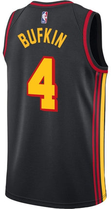 Kobe Bufkin Atlanta Hawks 2025 Statement Edition Swingman Jersey - Black