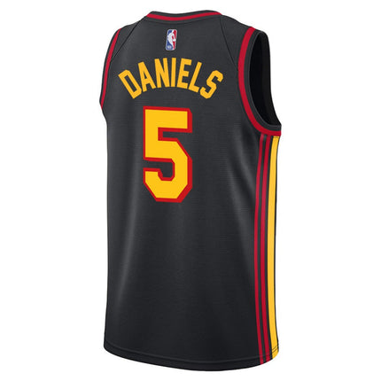 Dyson Daniels Atlanta Hawks 2025 Statement Edition Swingman Jersey - Black